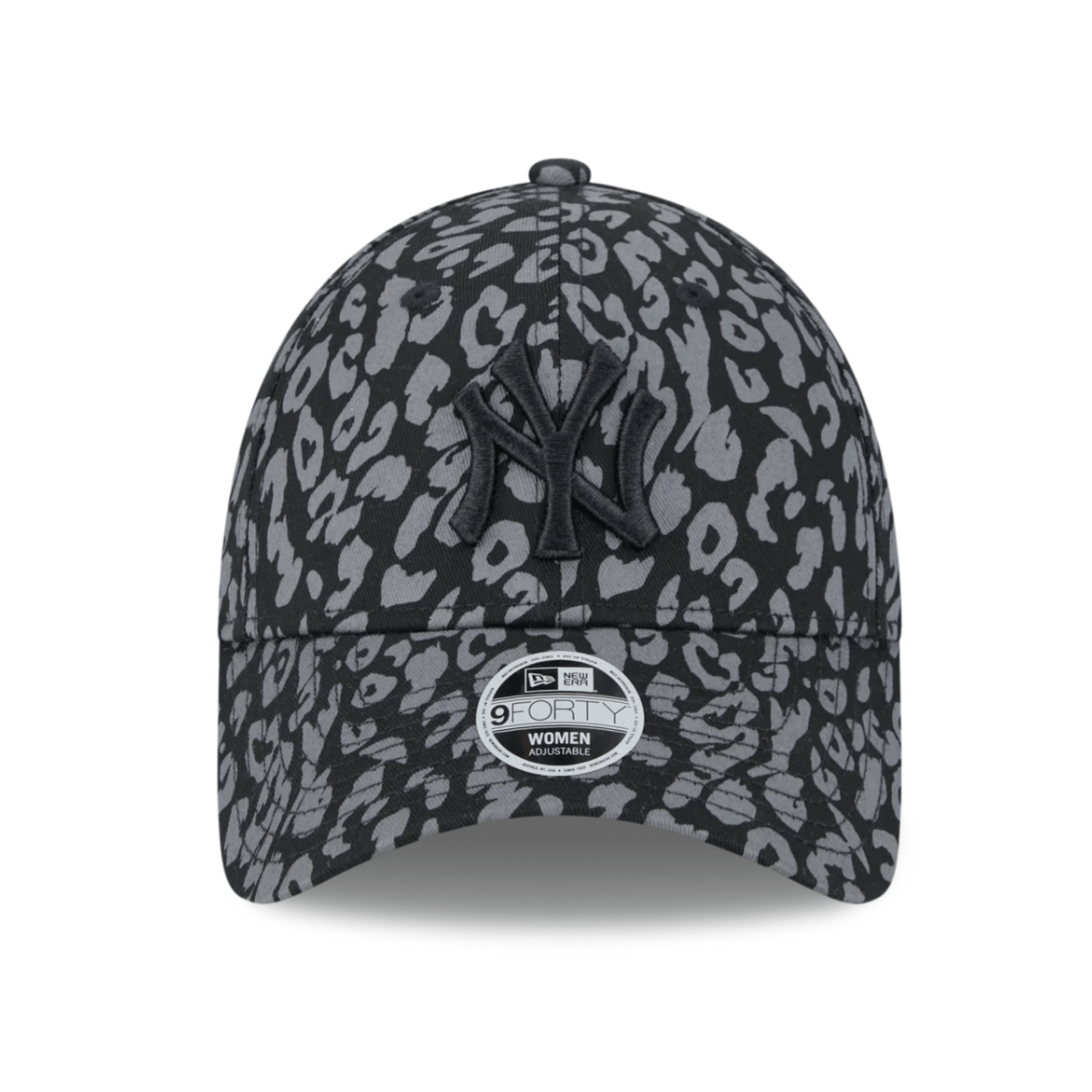 New Era New York Yankees 9FORTY Womens All Over Print Black Cap