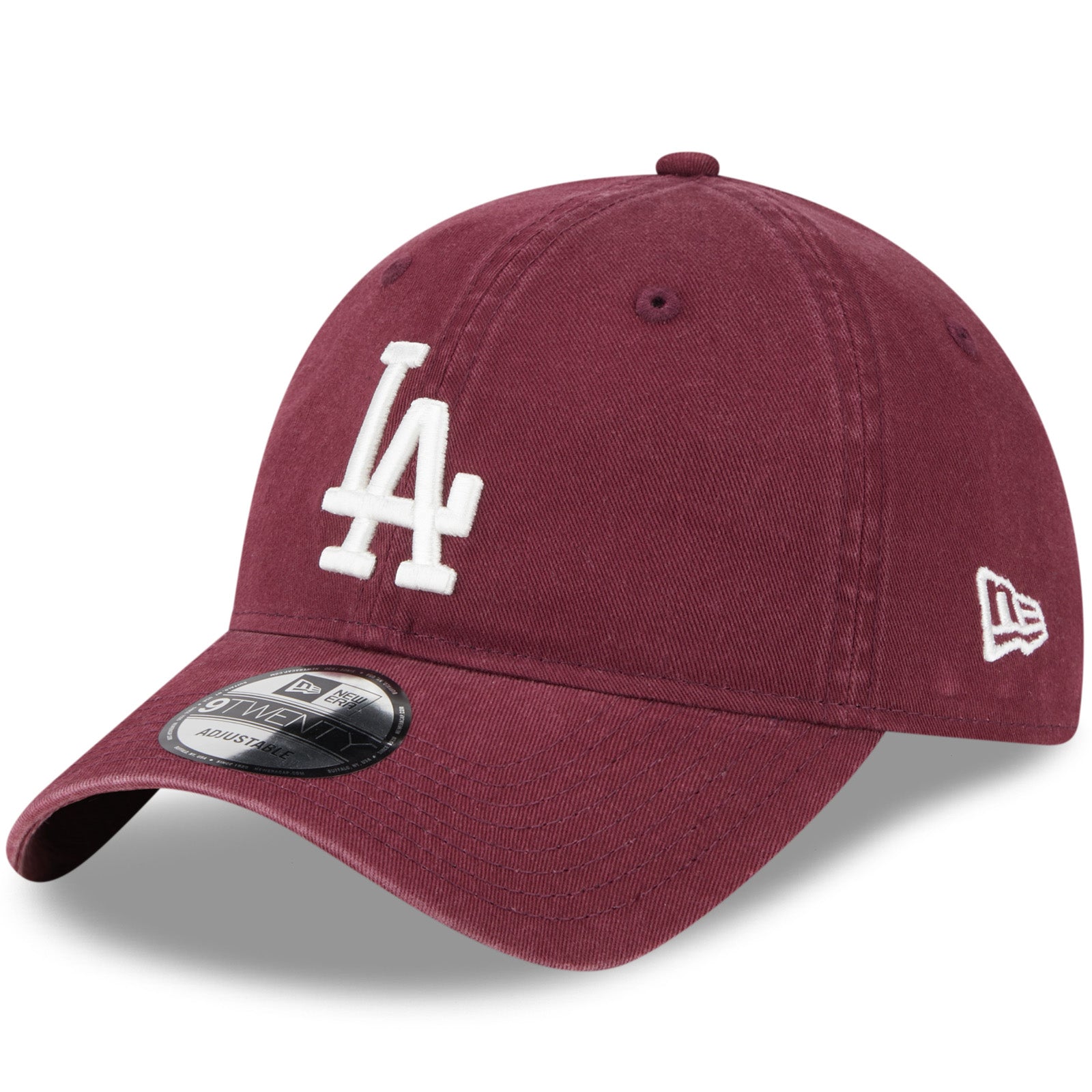 New Era New York Yankees Dark Red 9TWENTY Adjustable Cap - Cap On