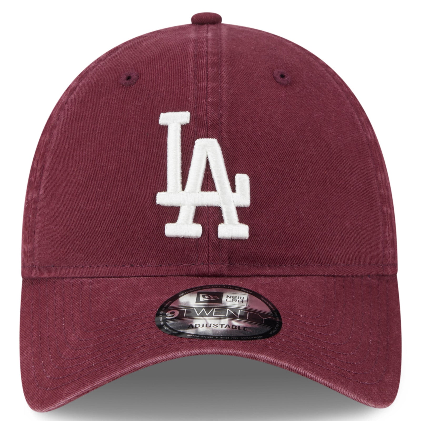 New Era New York Yankees Dark Red 9TWENTY Adjustable Cap - Cap On