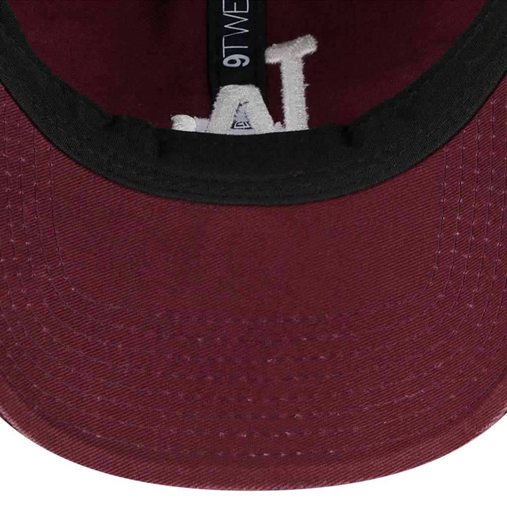 New Era New York Yankees Dark Red 9TWENTY Adjustable Cap - Cap On