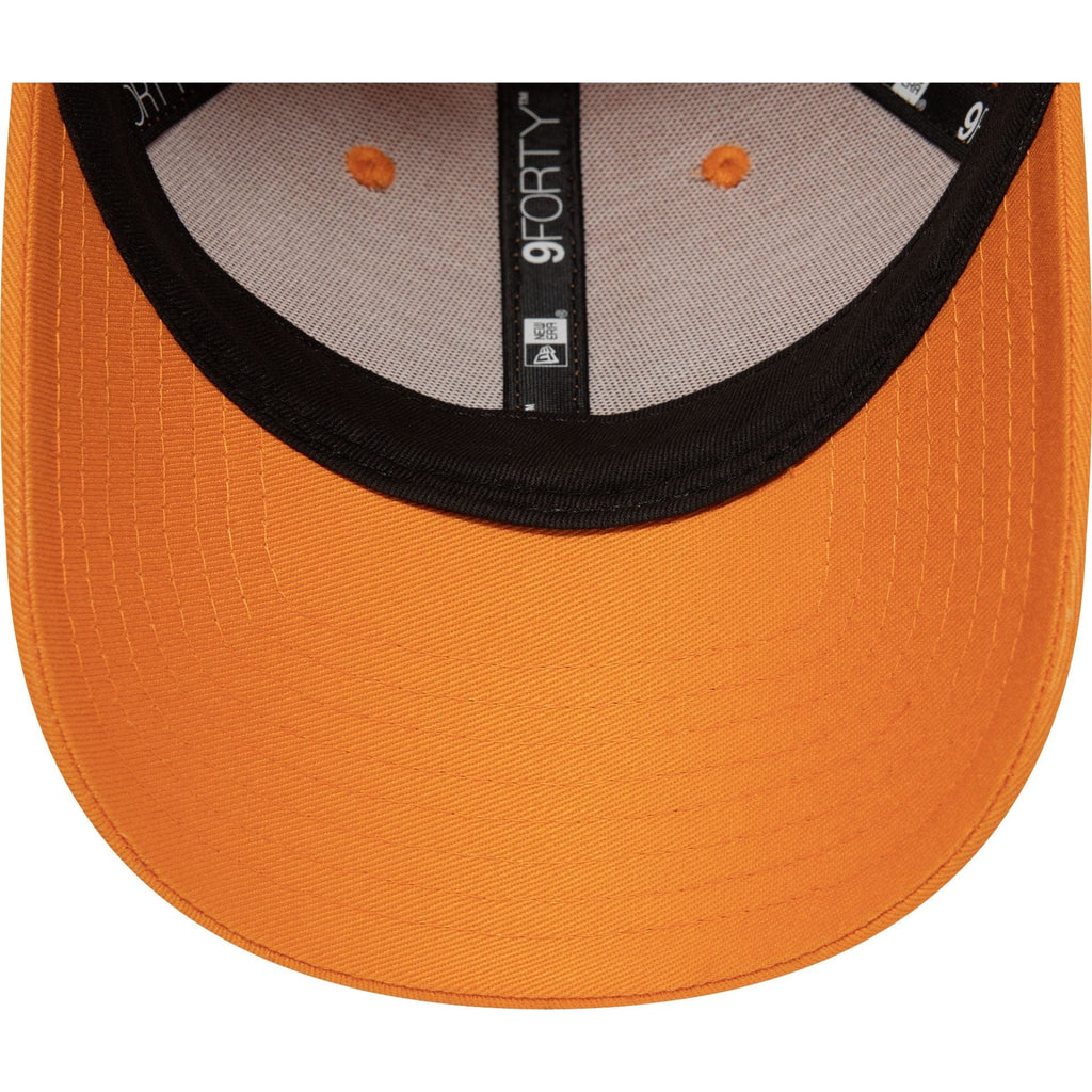 New Era McLaren Flawless Orange 9FORTY Adjustable Cap Undervisior- Cap On