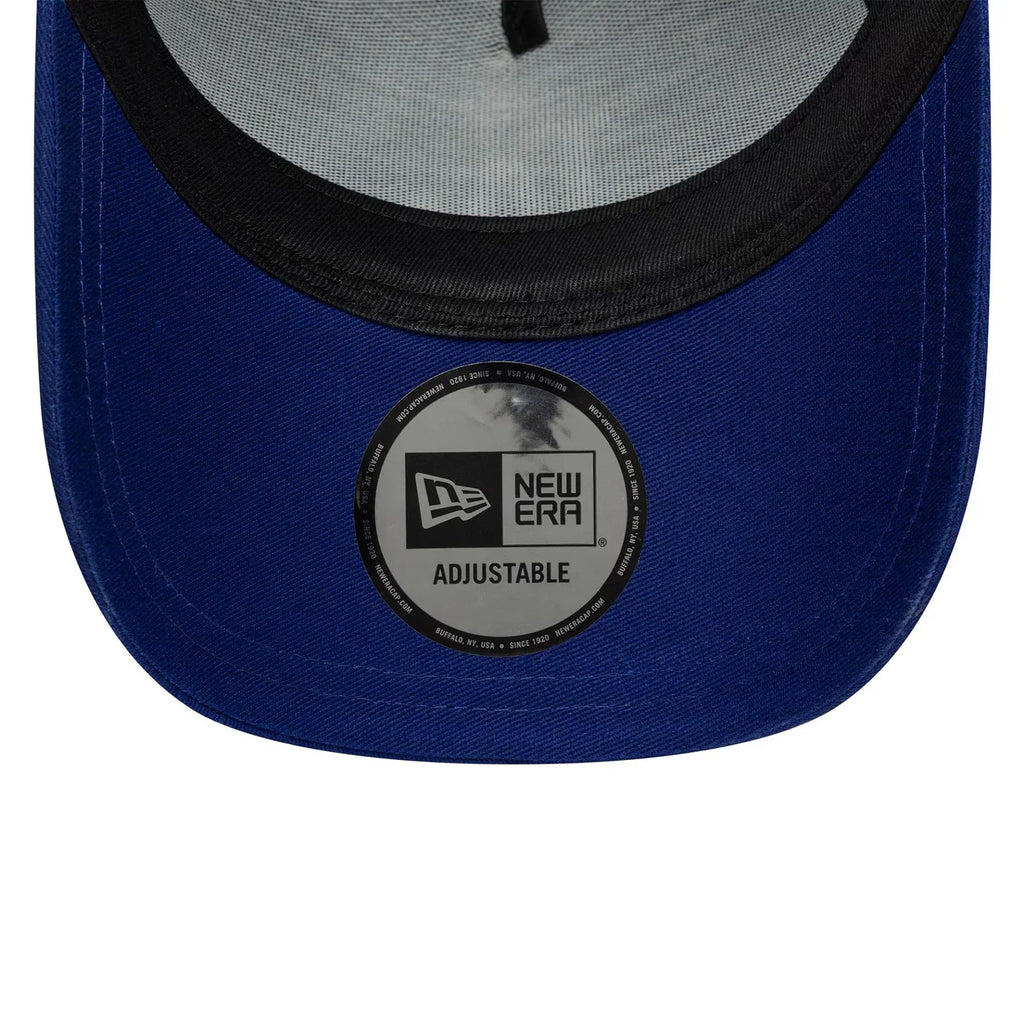 New Era LA Dodgers MLB Visor Hit Blue 9FORTY E-Frame Adjustable Cap