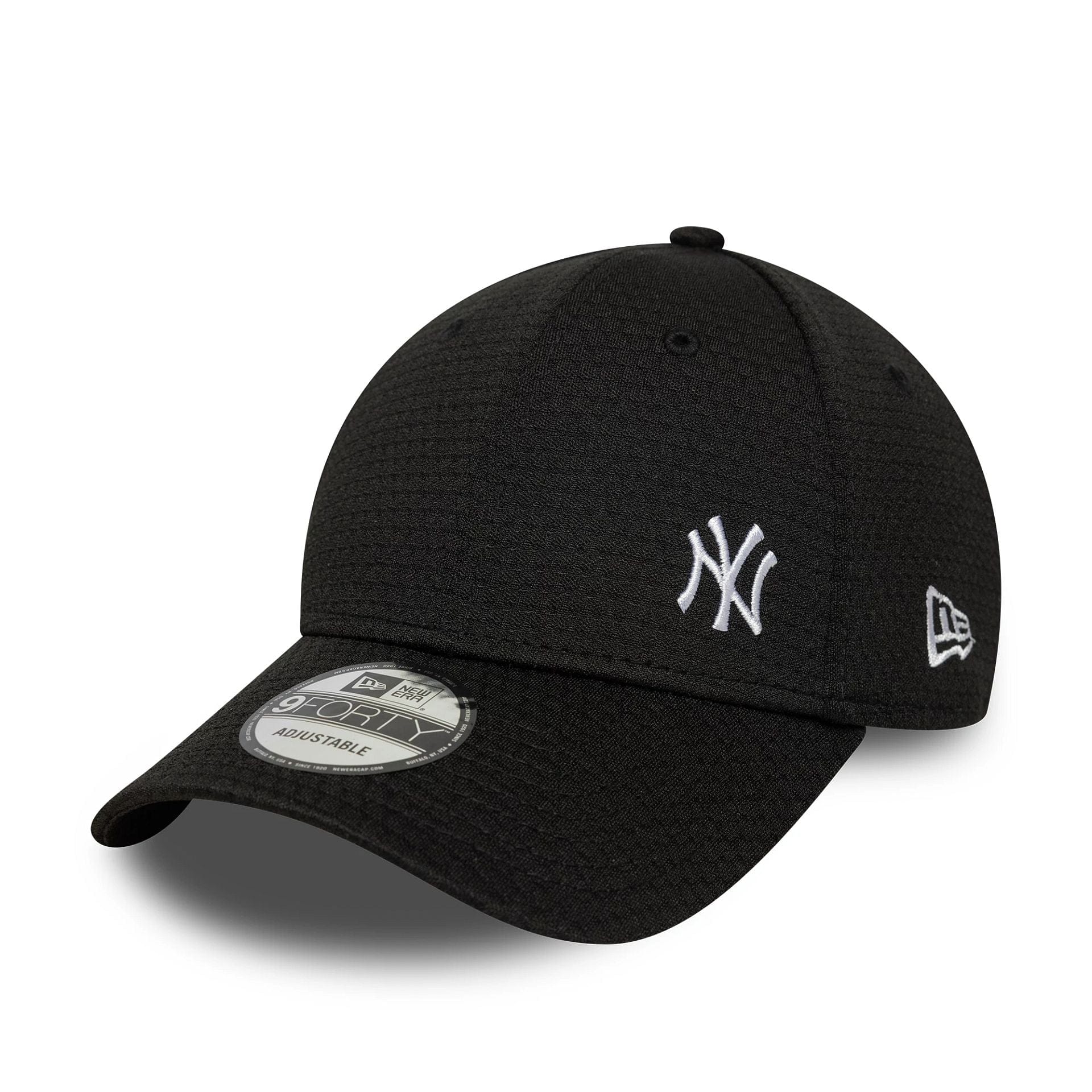 New Era New York Yankees MLB Flawless Mesh Black 9FORTY Adjustable Cap