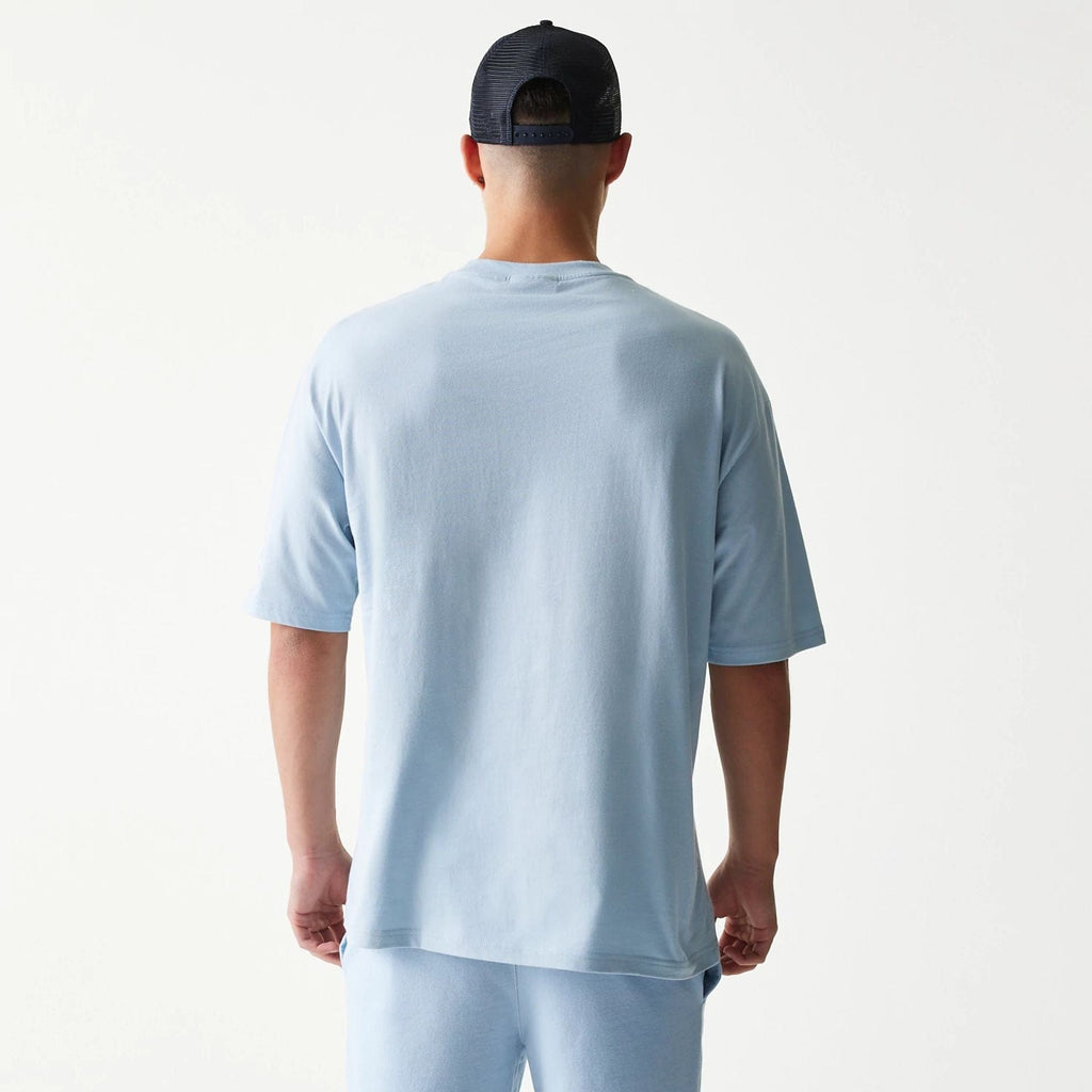New Era New York Yankees MLB Midi Pastel Blue Oversized T-Shirt