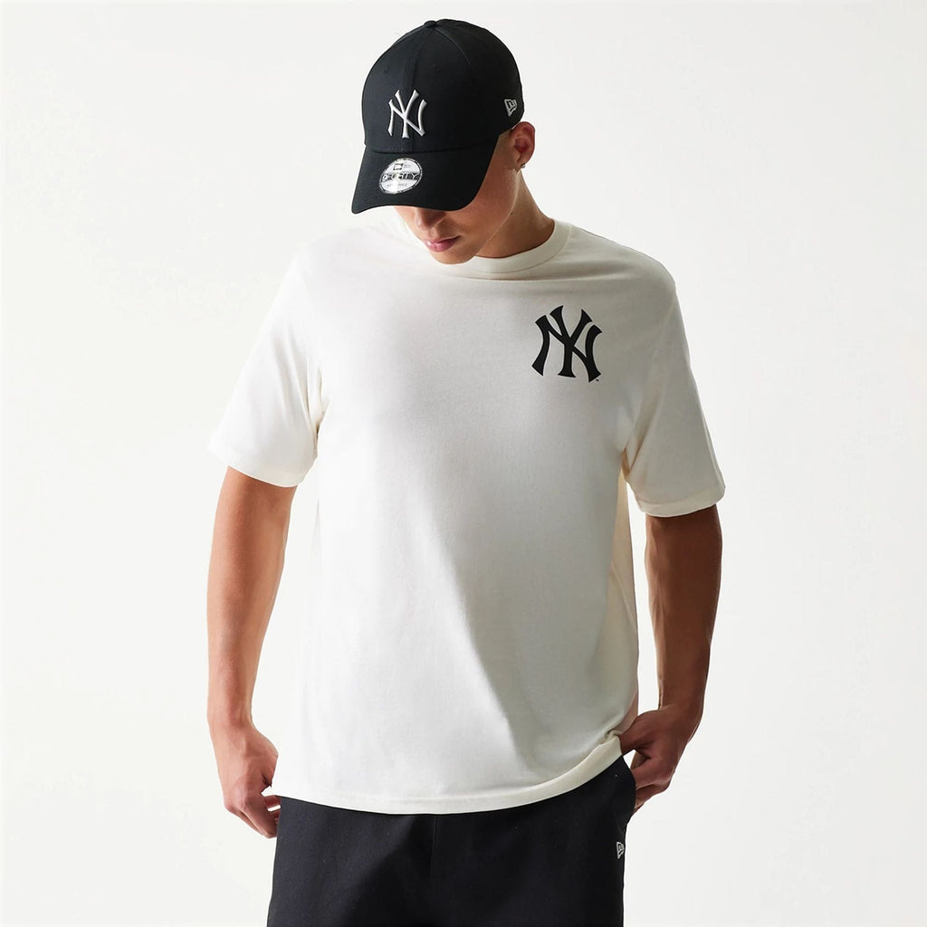 New Era New York Yankees MLB Food Graphic Open White T-Shirt