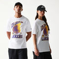 NEW ERA Los Angeles Lakers Nba Ball Graphic Regular T-Shirt