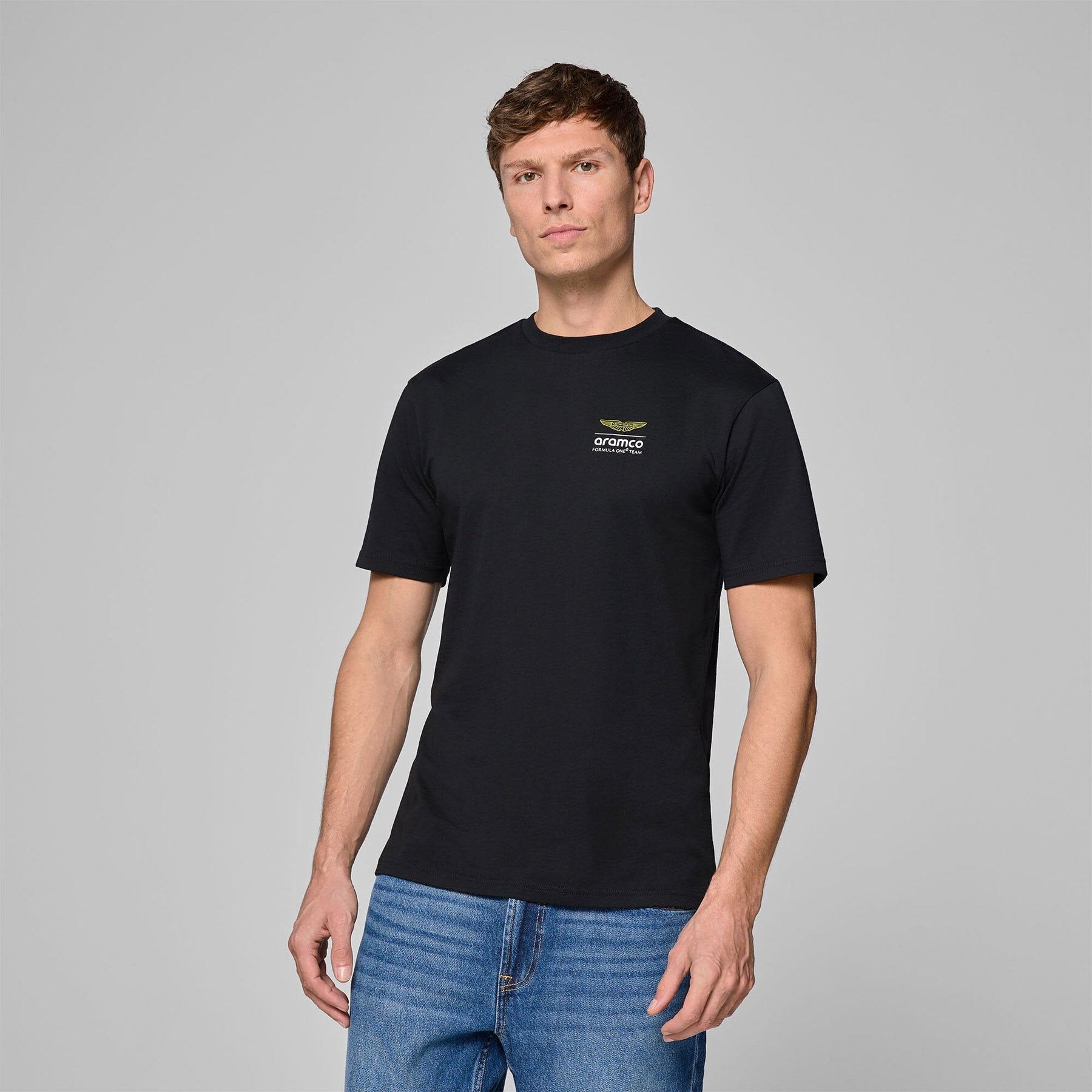 Aston Martin F1 Team Grid Data Graphic T-shirt