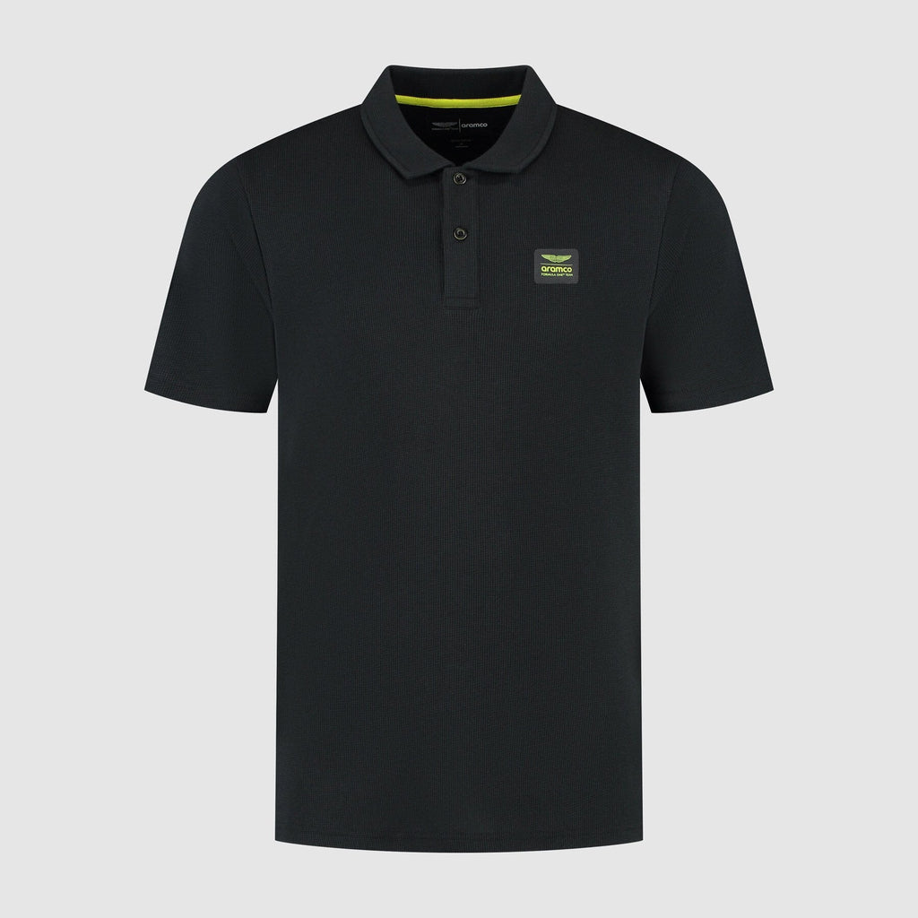 Aston Martin F1 Team Tech Waffle Polo