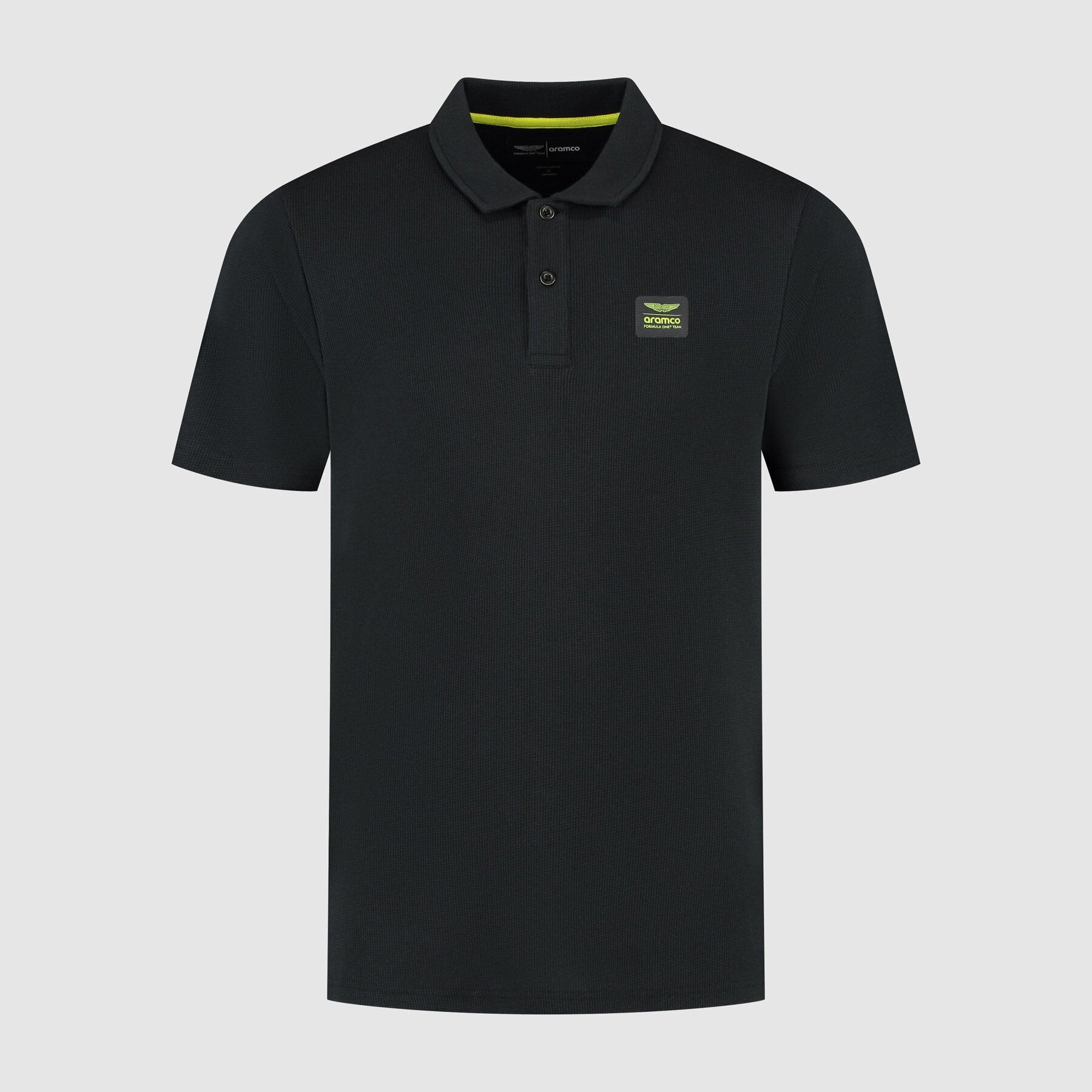 Aston Martin F1 Team Tech Waffle Polo