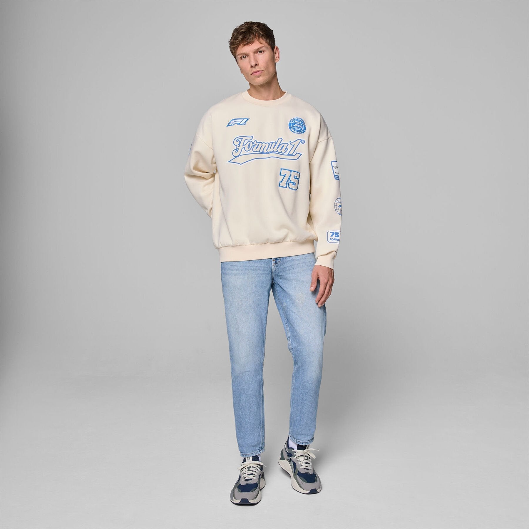 F1 Collection Heritage Graphic Crew Sweatshirt