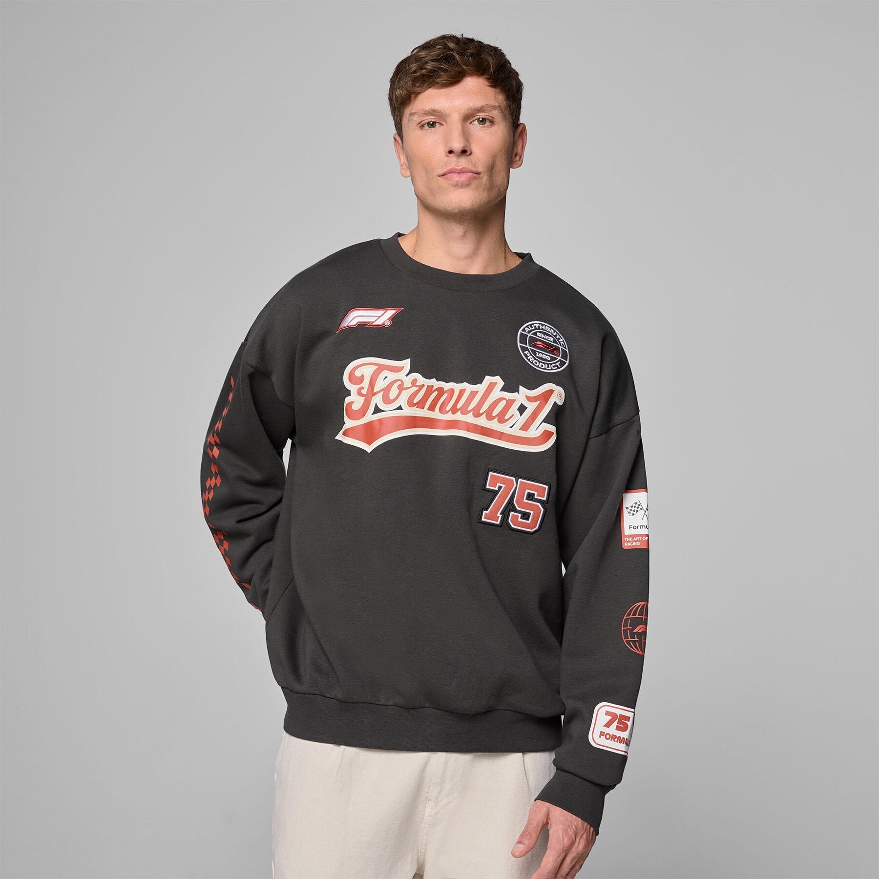 F1 Collection Heritage Graphic Crew Sweatshirt