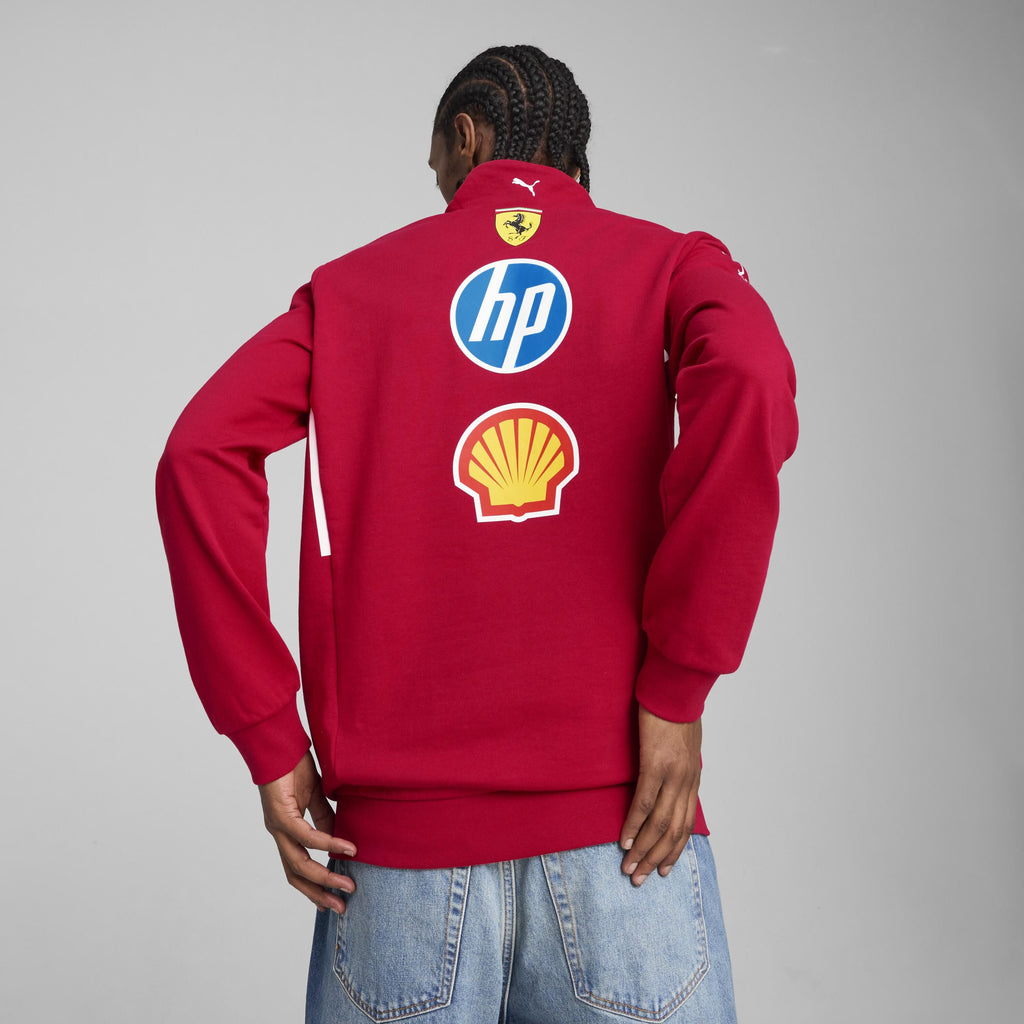 Scuderia Ferrari F1 PUMA 2025 Team 1/2 Zip Sweatshirt