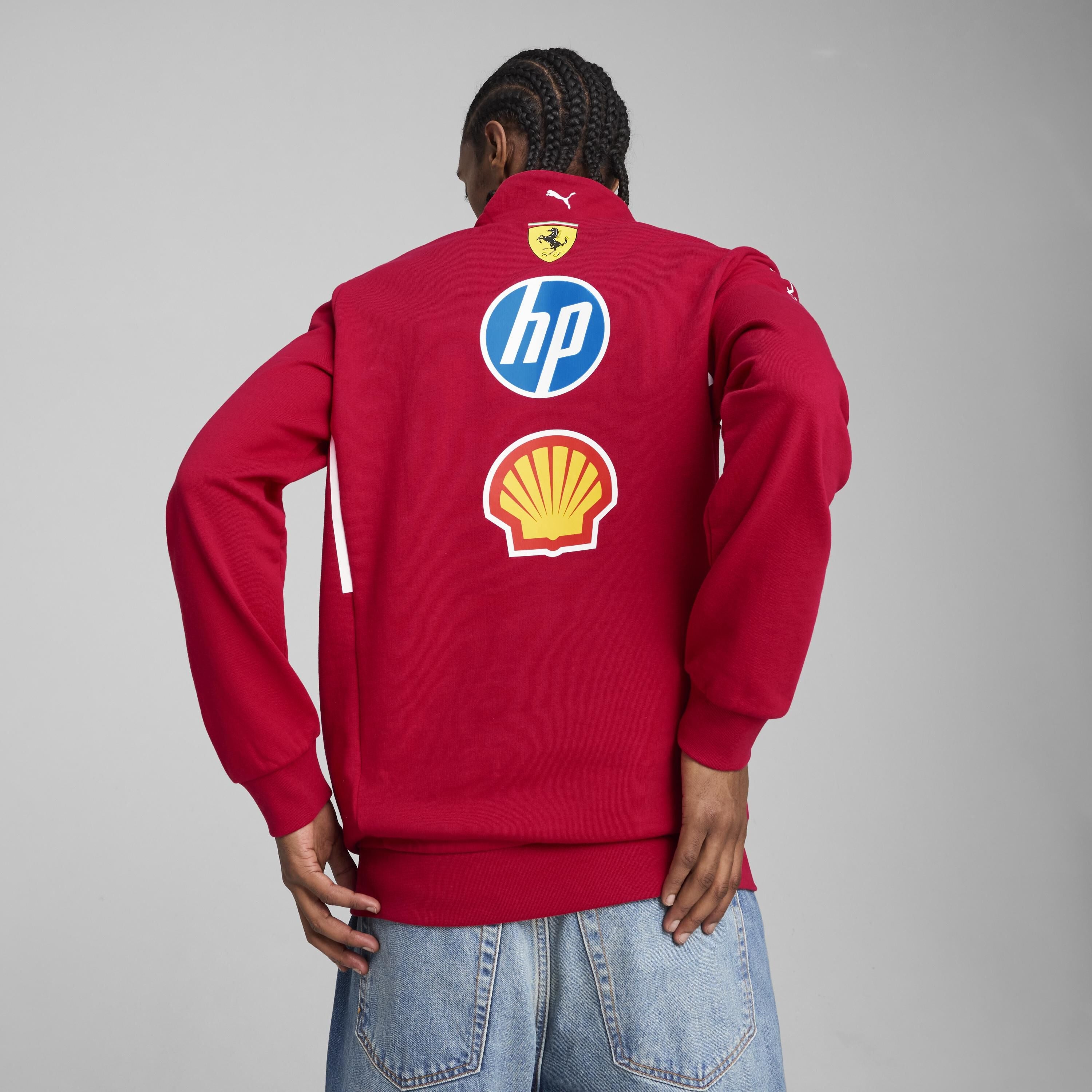 Scuderia Ferrari F1 PUMA 2025 Team 1/2 Zip Sweatshirt