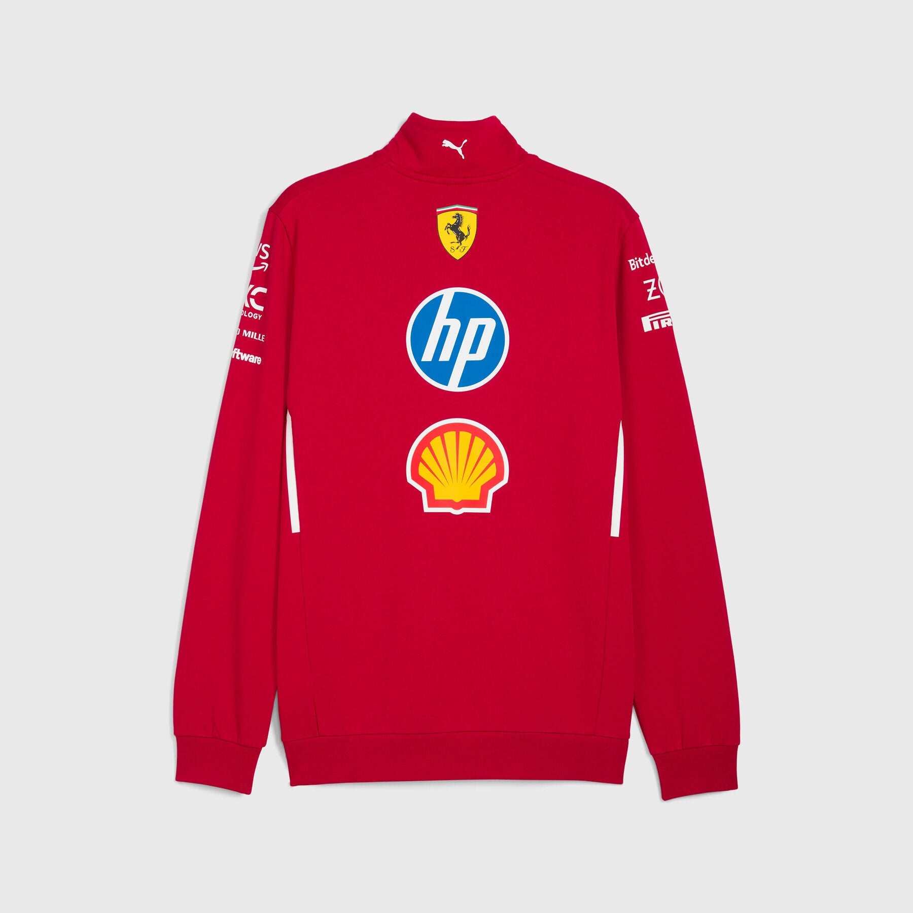 Scuderia Ferrari F1 PUMA 2025 Team 1/2 Zip Sweatshirt