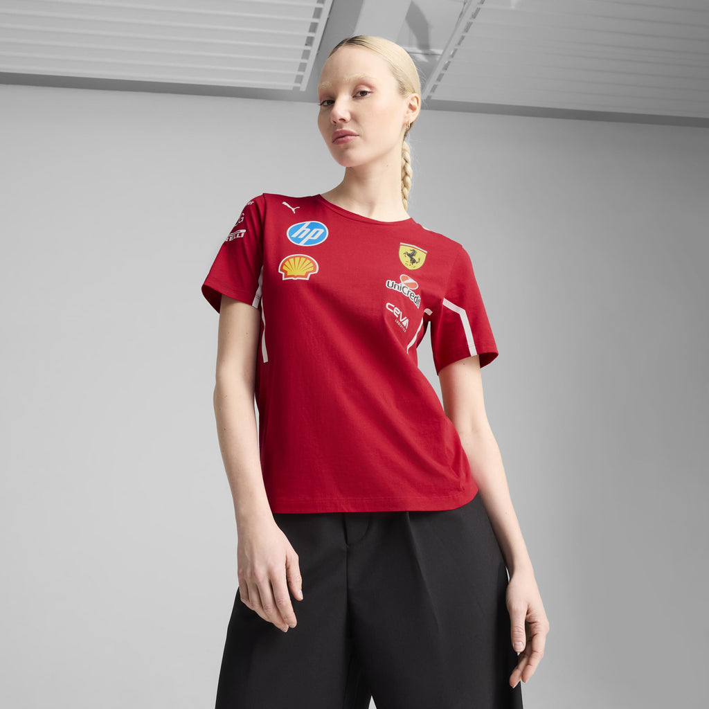 Scuderia Ferrari F1 Women's PUMA 2025 Team T-shirt