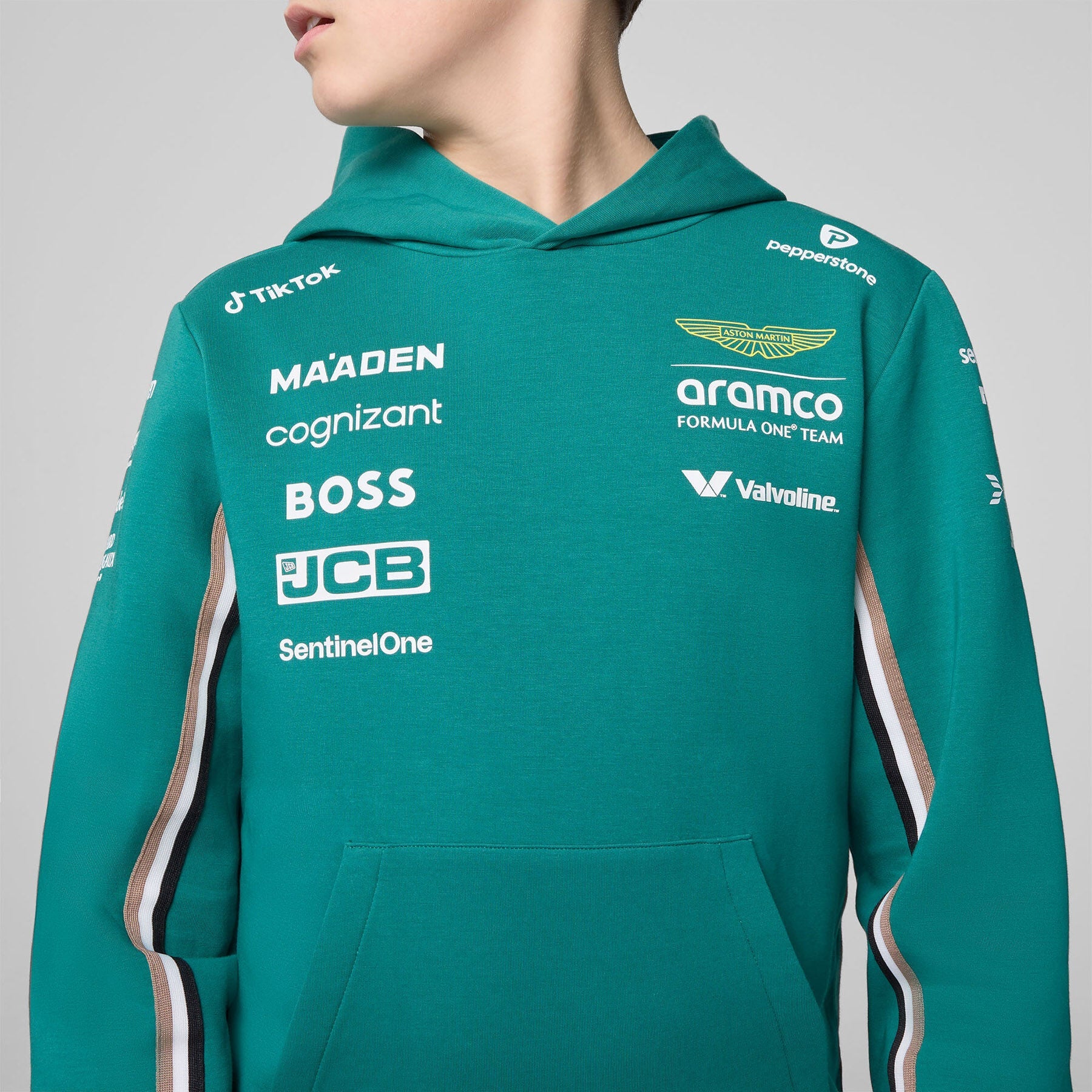 Aston Martin F1 Team Kids 2025 Team Hoodie