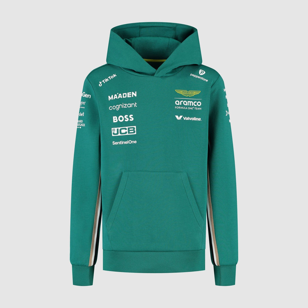 Aston Martin F1 Team Kids 2025 Team Hoodie