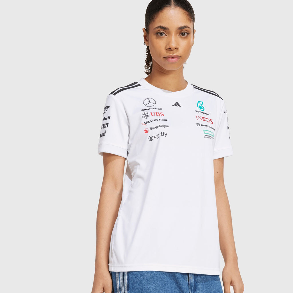 Mercedes-AMG F1 Women's adidas 2025 Driver T-shirt