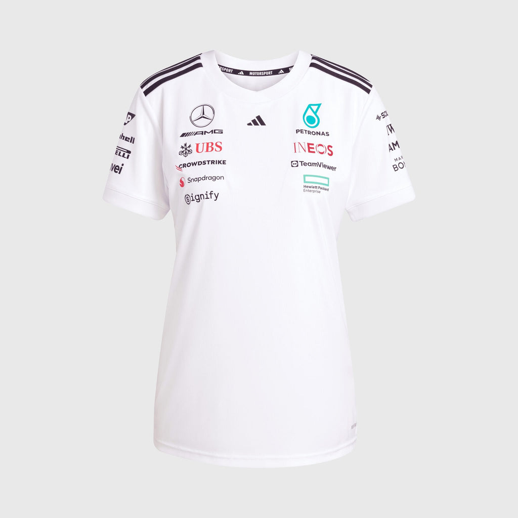 Mercedes-AMG F1 Women's adidas 2025 Driver T-shirt