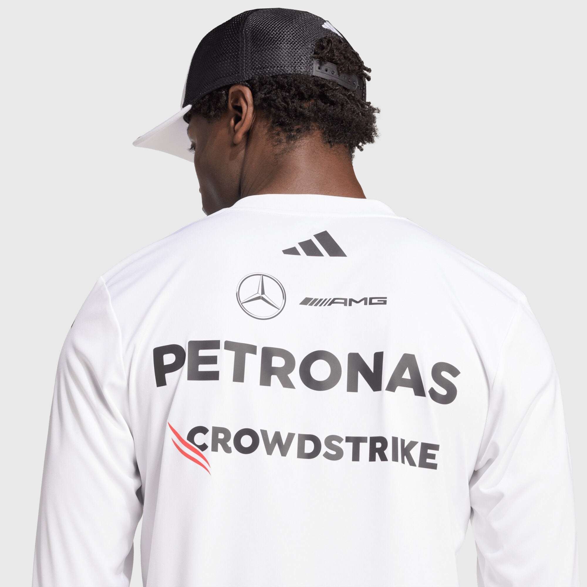Mercedes-AMG F1 adidas 2025 Long Sleeve Driver T-shirt