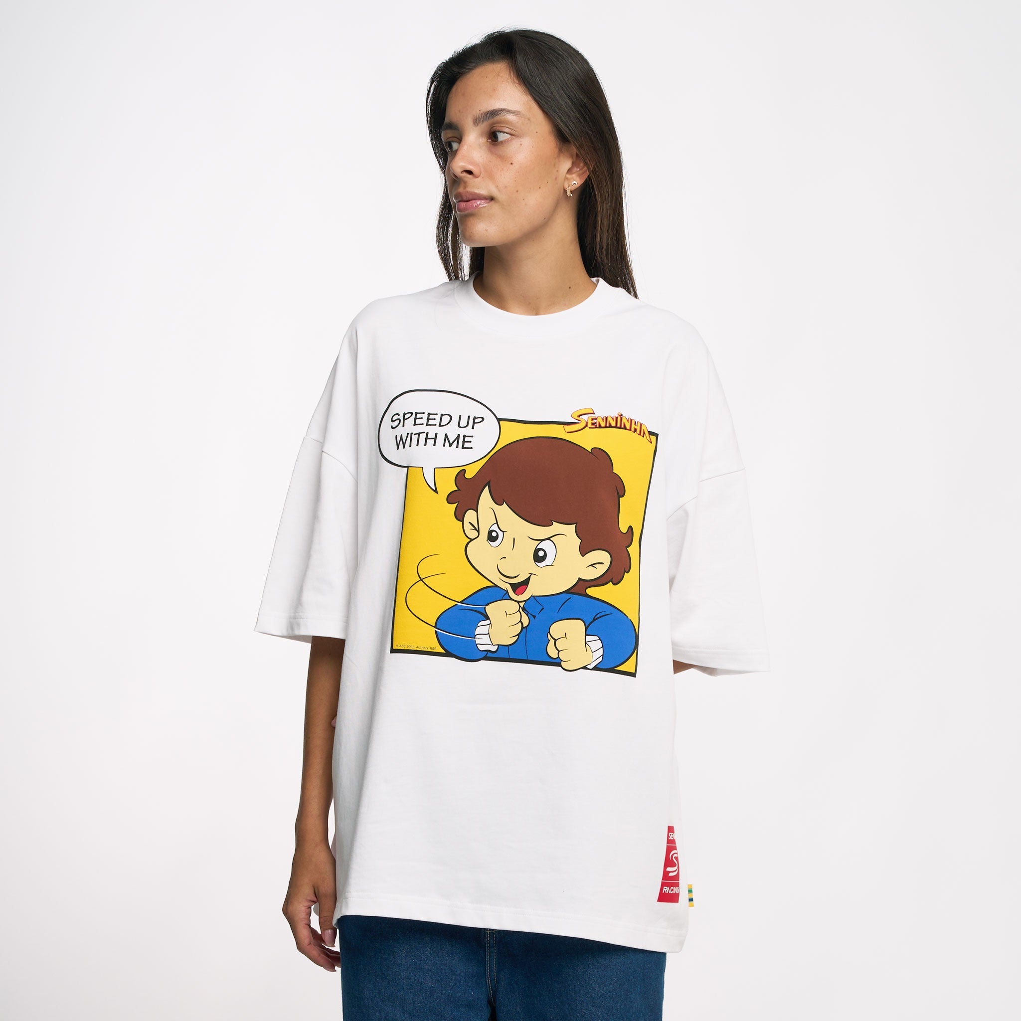 Ayrton Senna Oversized Senninha T-shirt