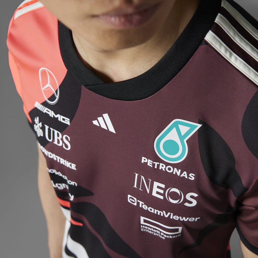 Mercedes-AMG F1 adidas Summer Pack 2025 Team Driver T-shirt