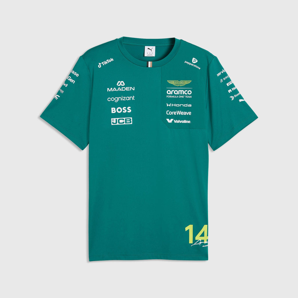 Aston Martin F1 Team 2026 Fernando Alonso Replica T-shirt