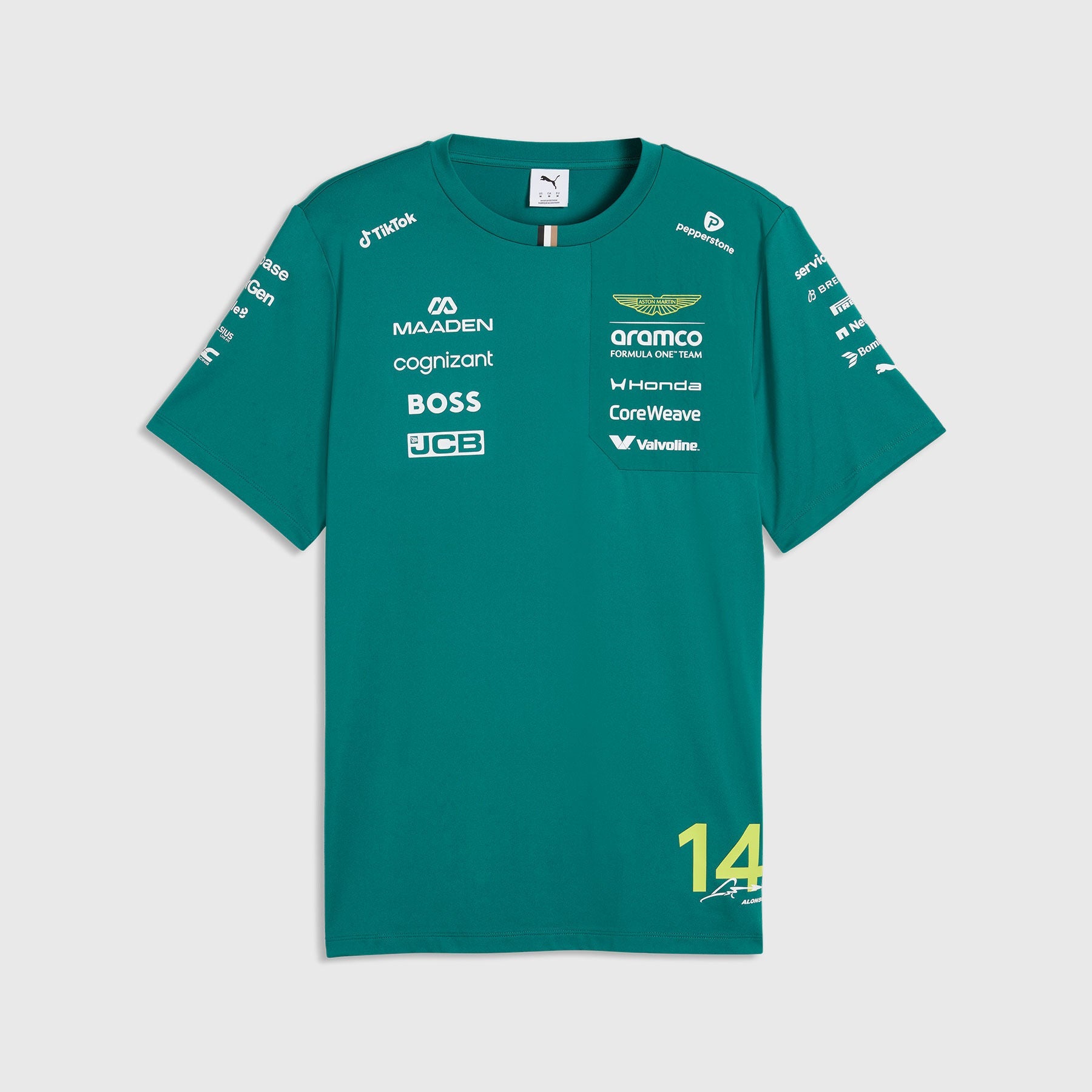 Aston Martin F1 Team 2026 Fernando Alonso Replica T-shirt