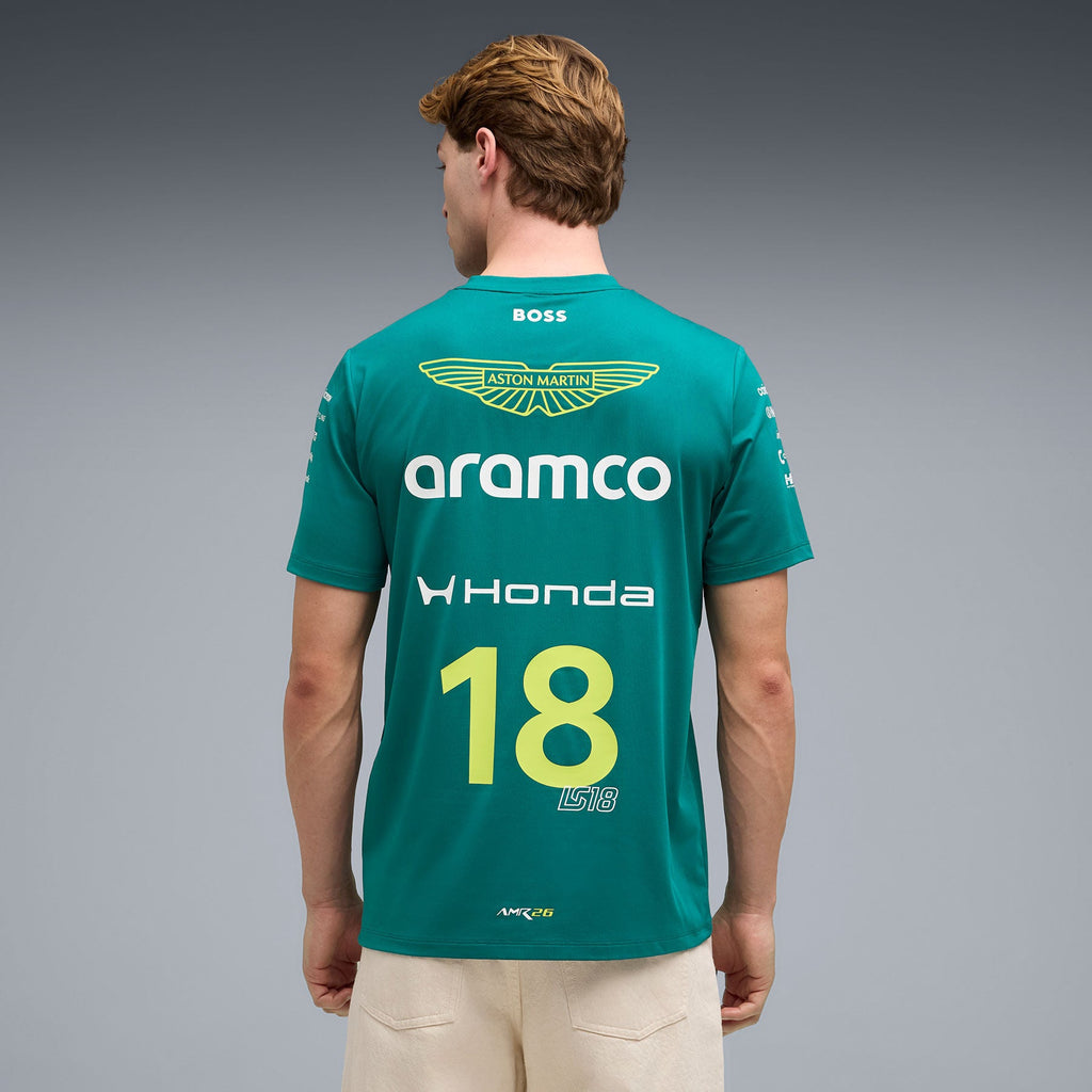 Aston Martin F1 Team 2026 Lance Stroll Replica T-shirt