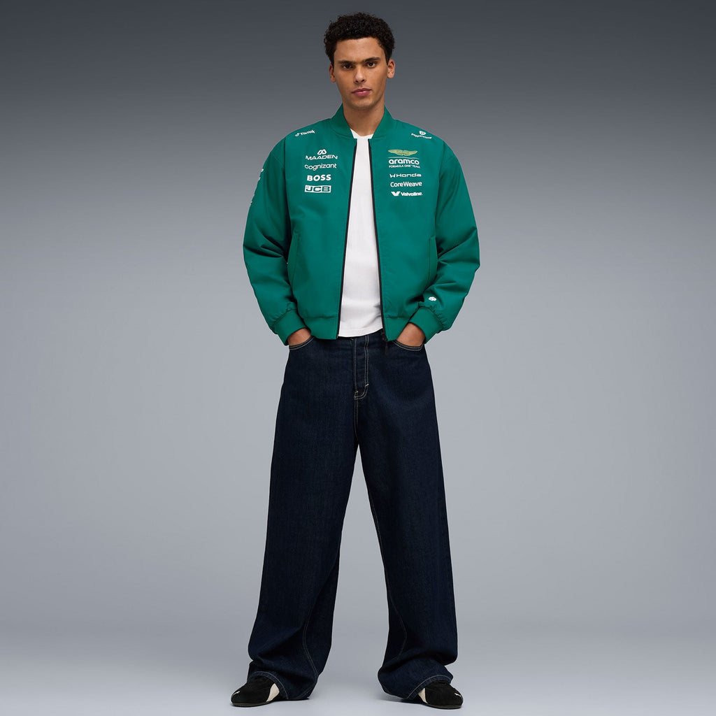 Aston Martin F1 Team 2026 Replica Team Bomber Jacket