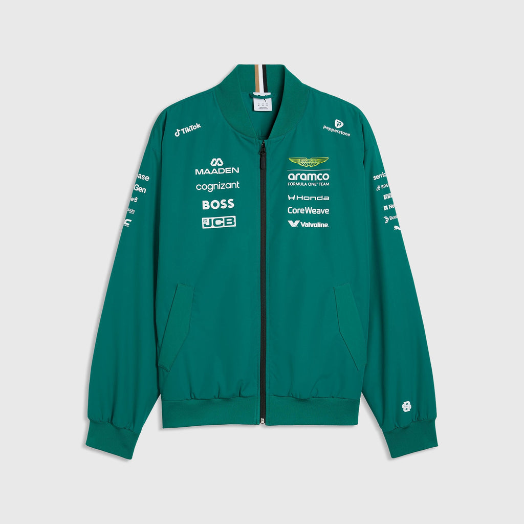 Aston Martin F1 Team 2026 Replica Team Bomber Jacket