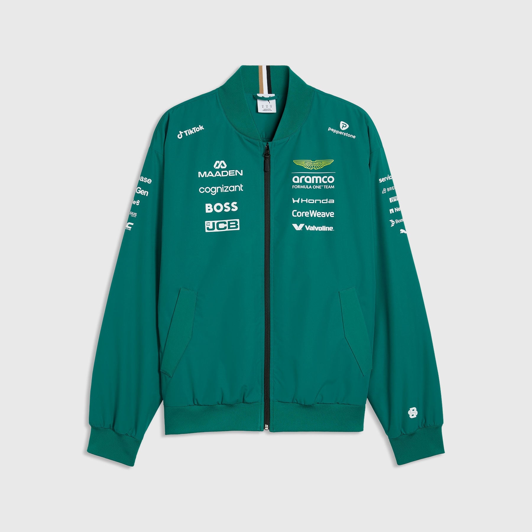 Aston Martin F1 Team 2026 Replica Team Bomber Jacket