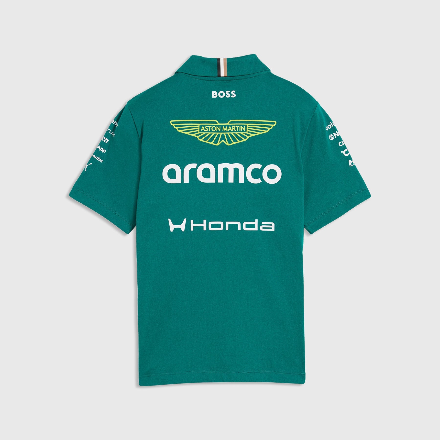 Aston Martin F1 Team Kids 2026 Replica Team Polo
