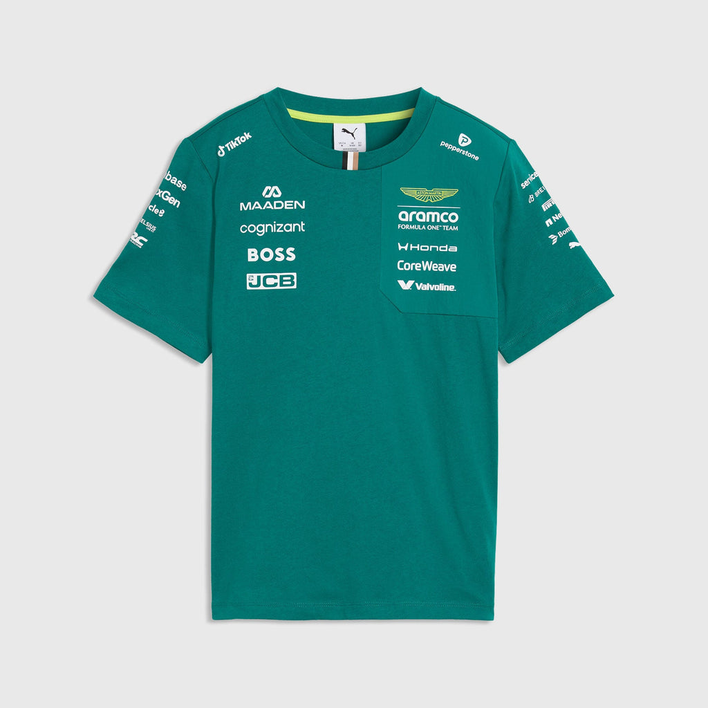 Aston Martin F1 Team Kids 2026 Replica Team T-shirt