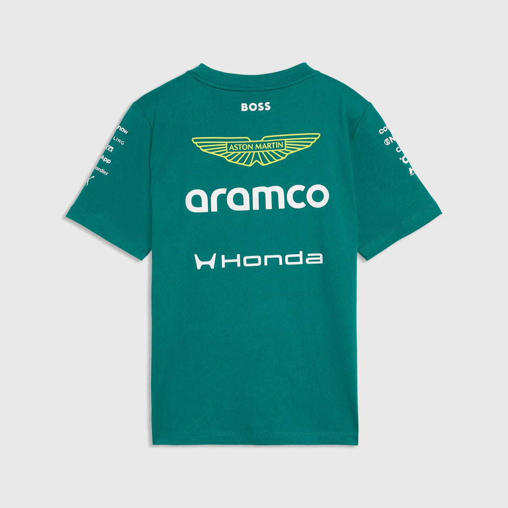 Aston Martin F1 Team Kids 2026 Replica Team T-shirt