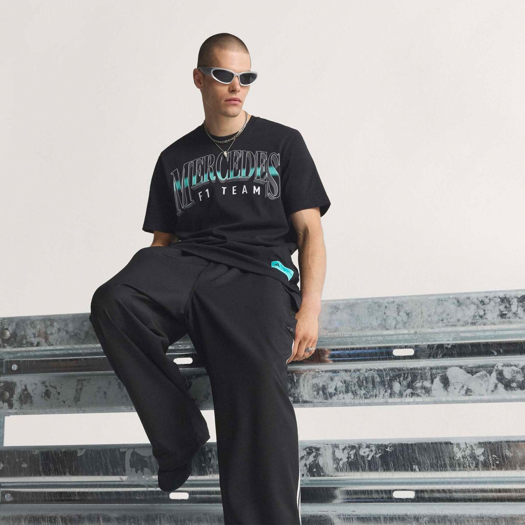 Mercedes-AMG F1 adidas 2025 Las Vegas Track Pants