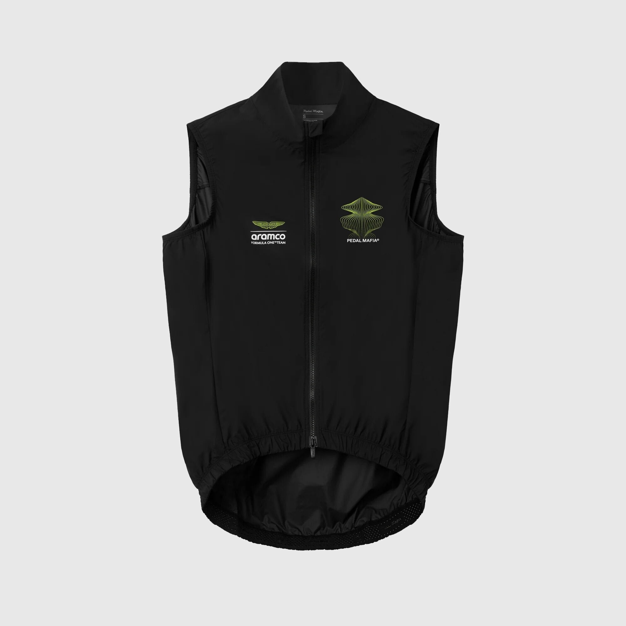Aston Martin F1 Team Pedal Mafia Cycling Light Vest