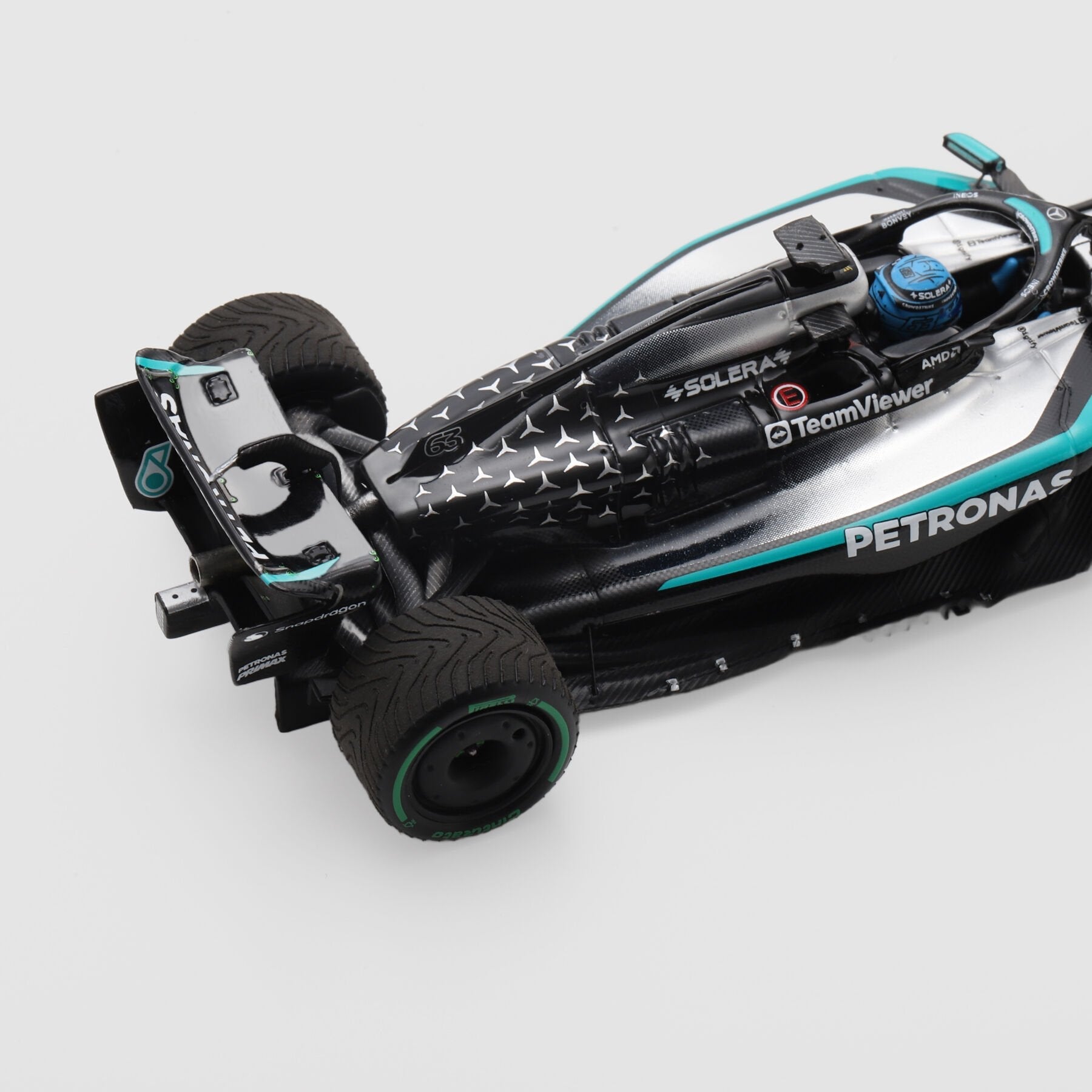 Mercedes-AMG F1 Team 2025 George Russell W16 1:43 Scale Model