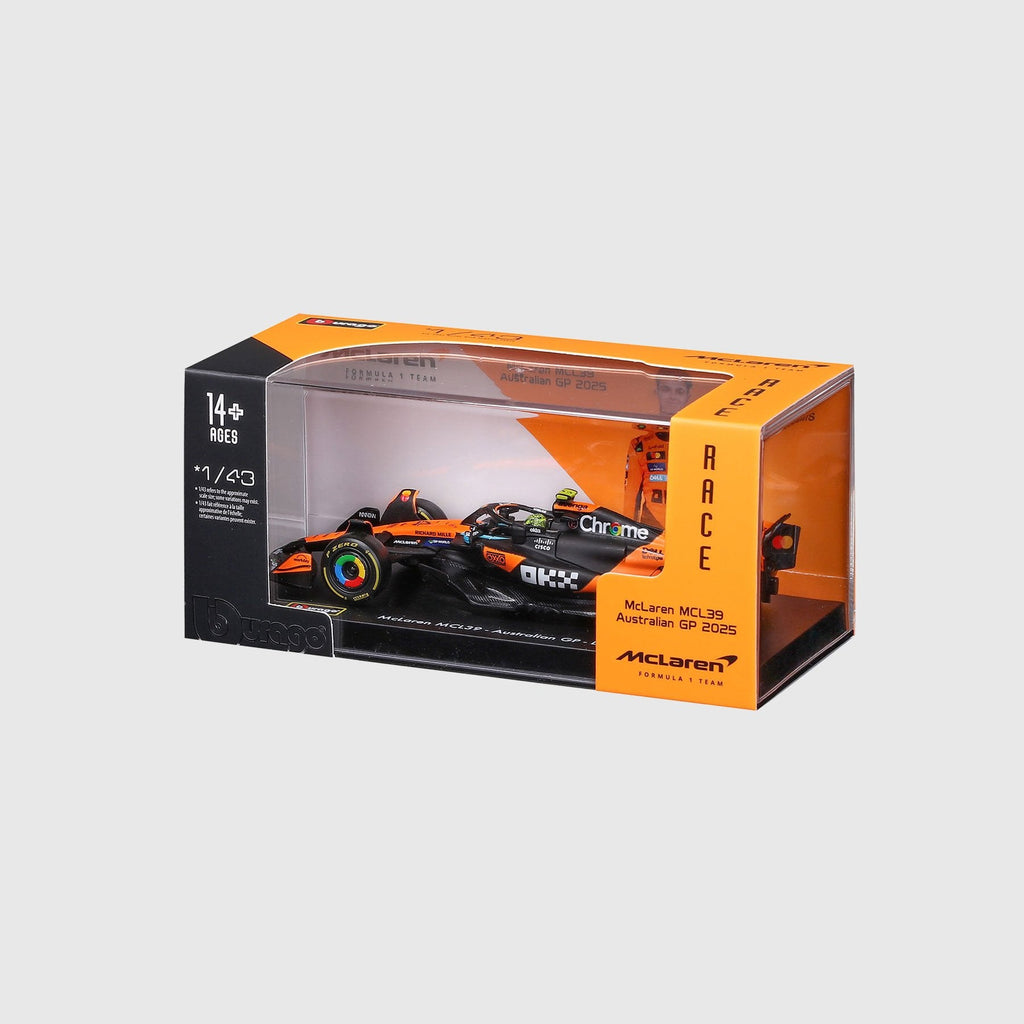 McLaren F1 2025 Lando Norris MCL39 1:43 Scale Model