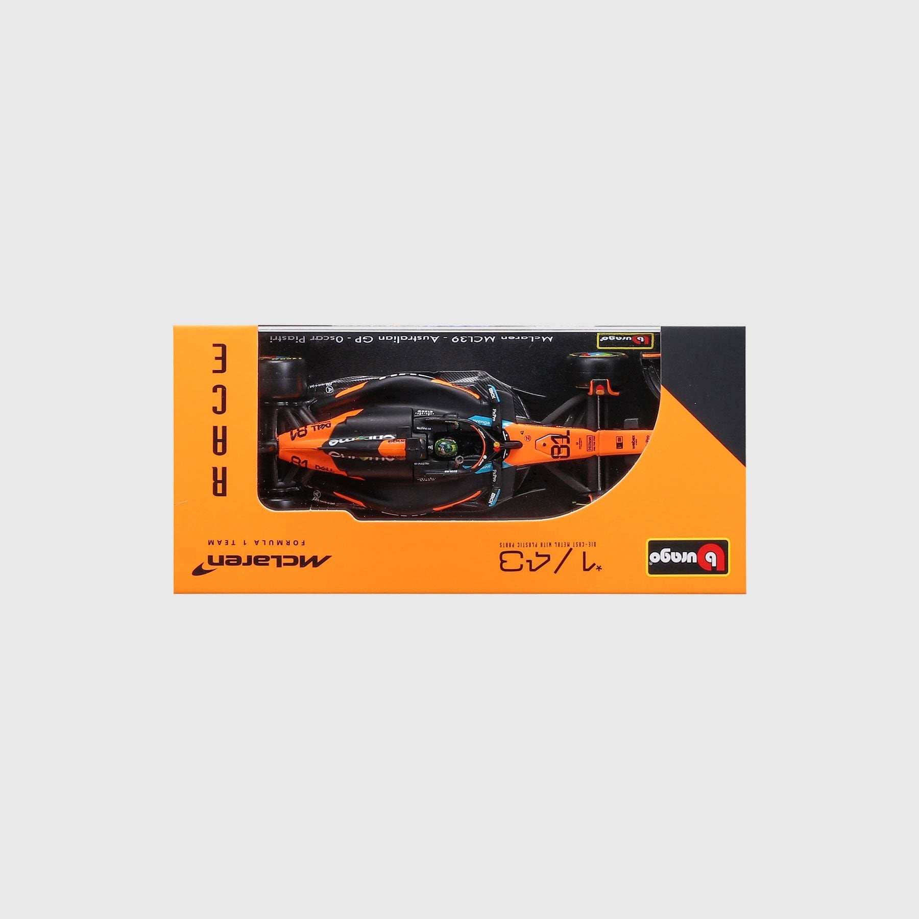 McLaren F1 2025 Oscar Piastri MCL39 1:43 Scale Model
