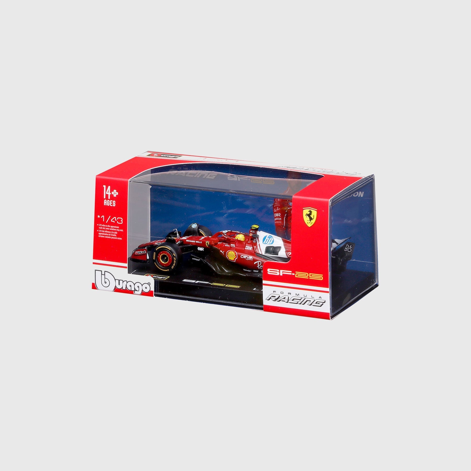 Scuderia Ferrari F1 Lewis Hamilton SF-25 1:43 Scale Model