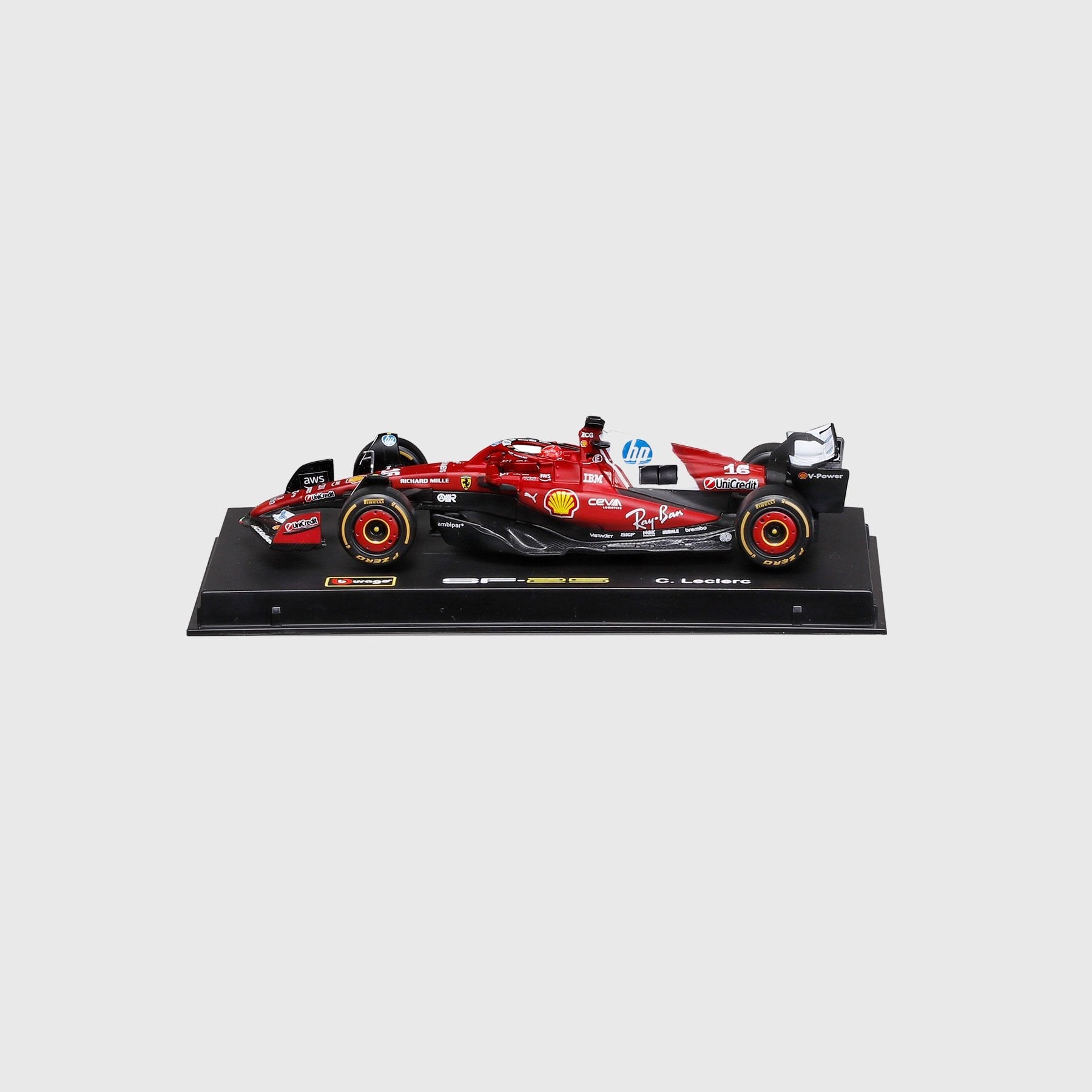 Scuderia Ferrari F1 Charles Leclerc SF-25 1:43 Scale Model