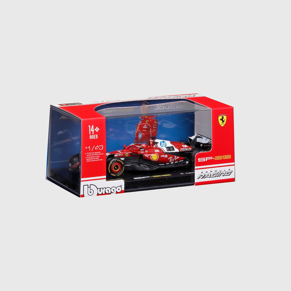 Scuderia Ferrari F1 Charles Leclerc SF-25 1:43 Scale Model