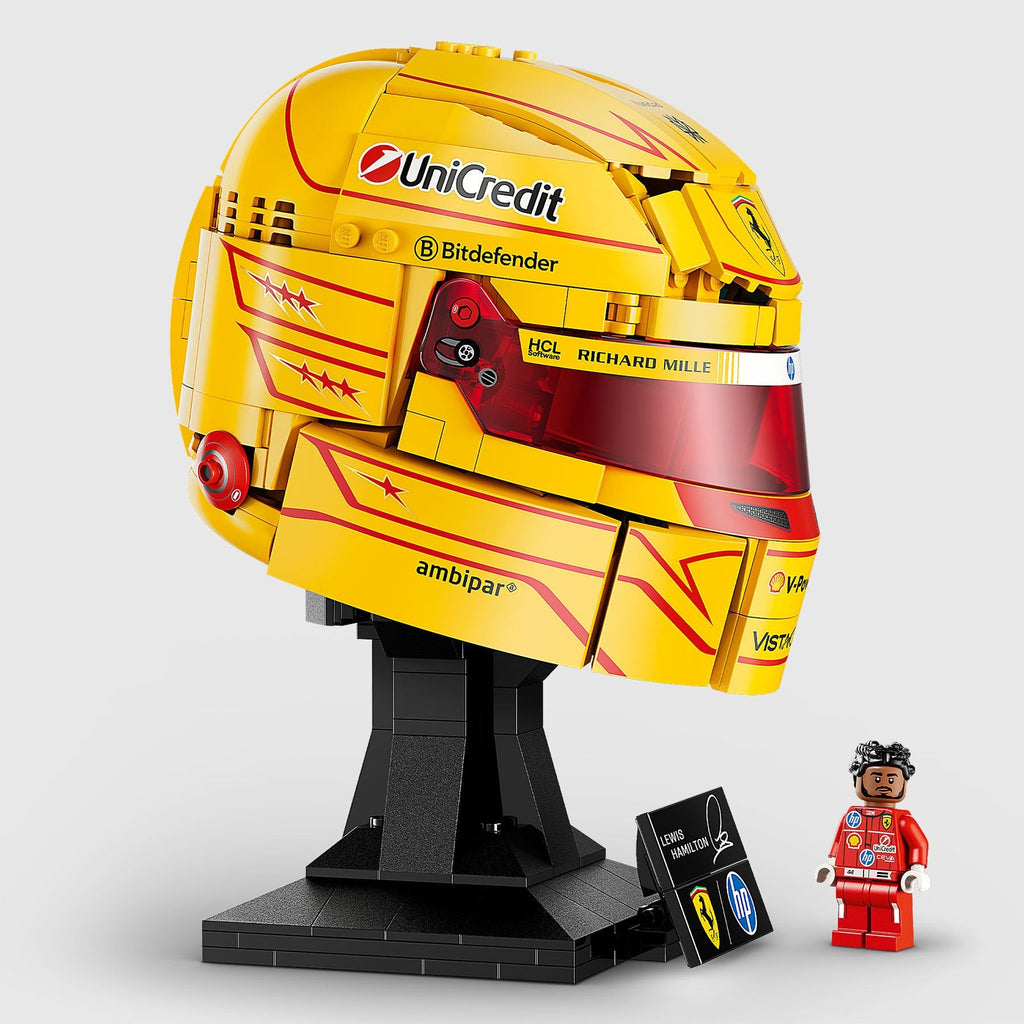 Scuderia Ferrari F1 LEGO® Lewis Hamilton Helmet Set