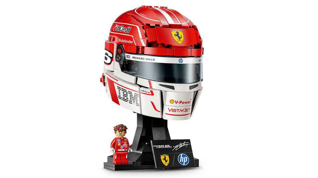 Scuderia Ferrari F1 LEGO® Charles Leclerc Helmet Set