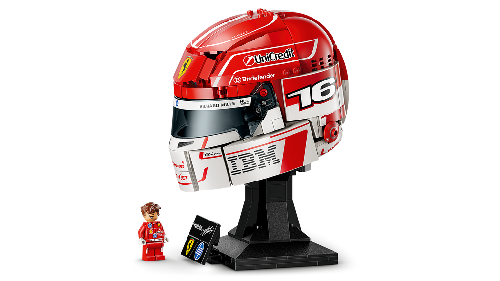 Scuderia Ferrari F1 LEGO® Charles Leclerc Helmet Set