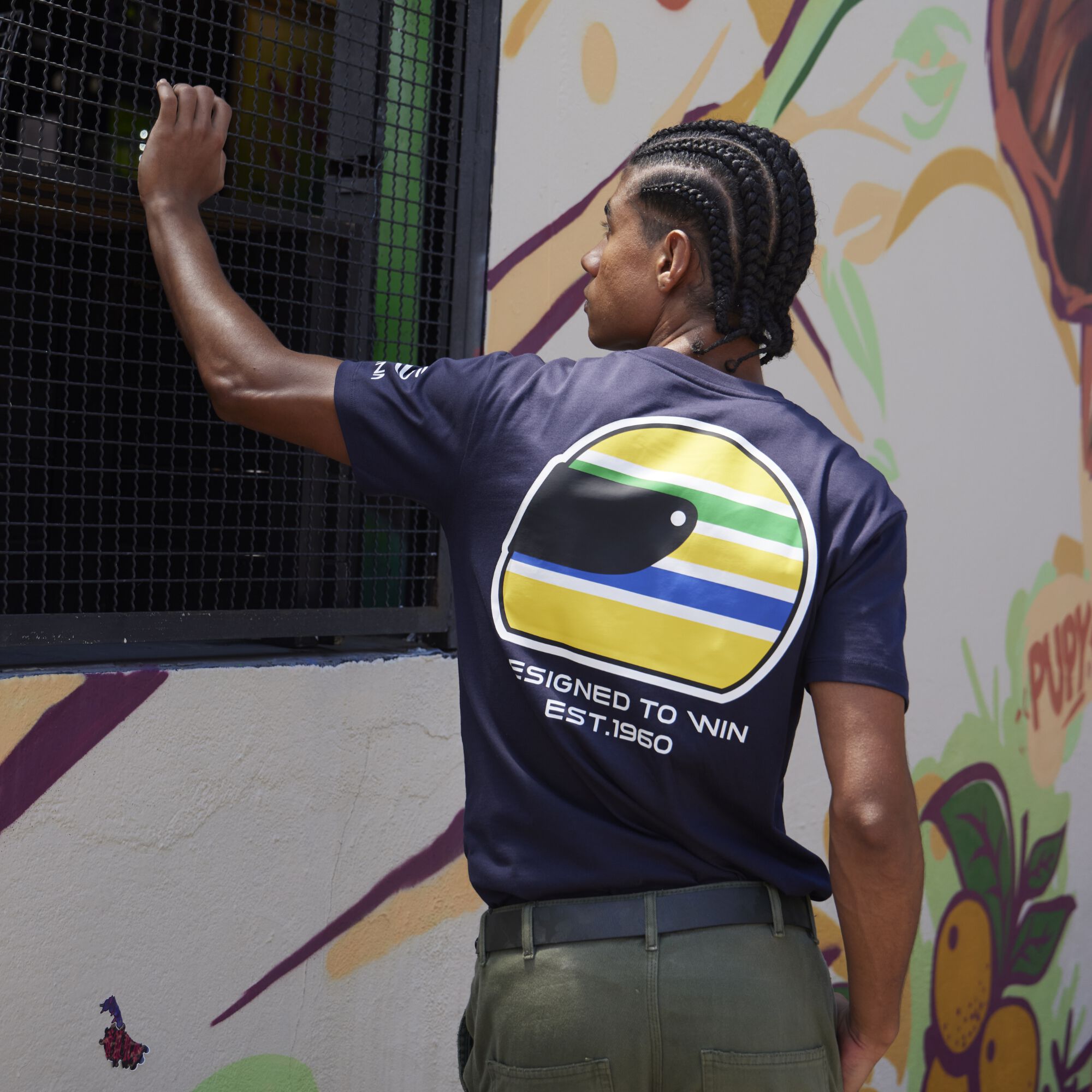 Ayrton Senna Helmet T-shirt