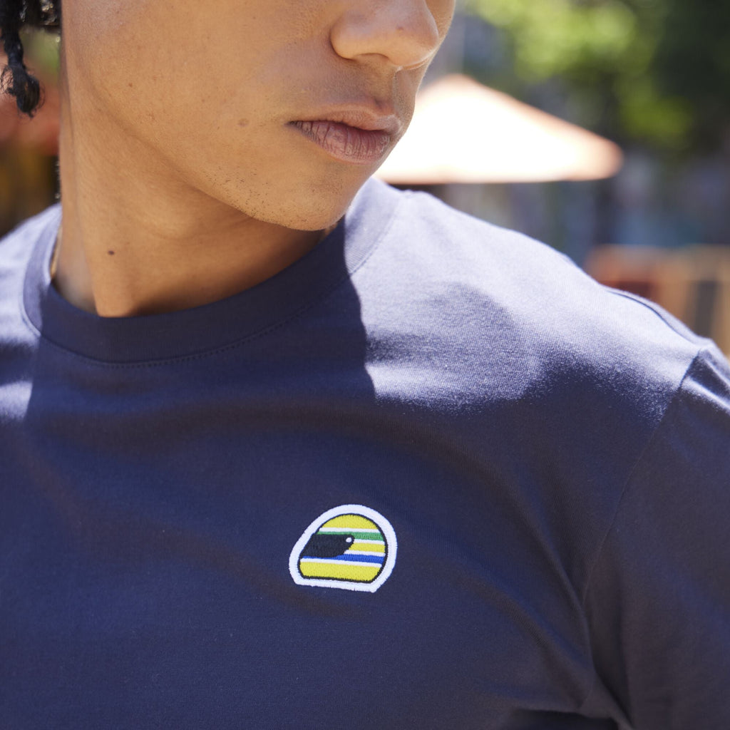 Ayrton Senna Helmet T-shirt