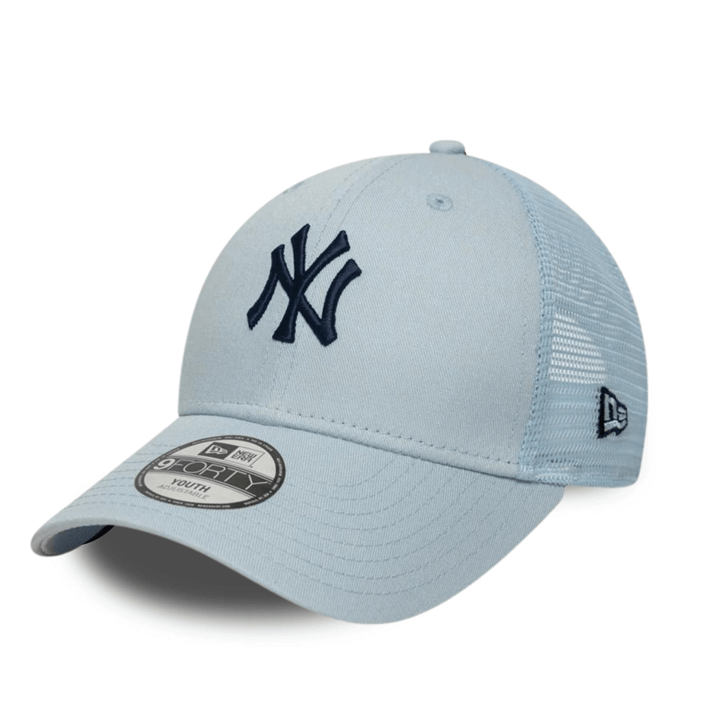 New York Yankees Kids All Blue 9Forty Trucker Cap