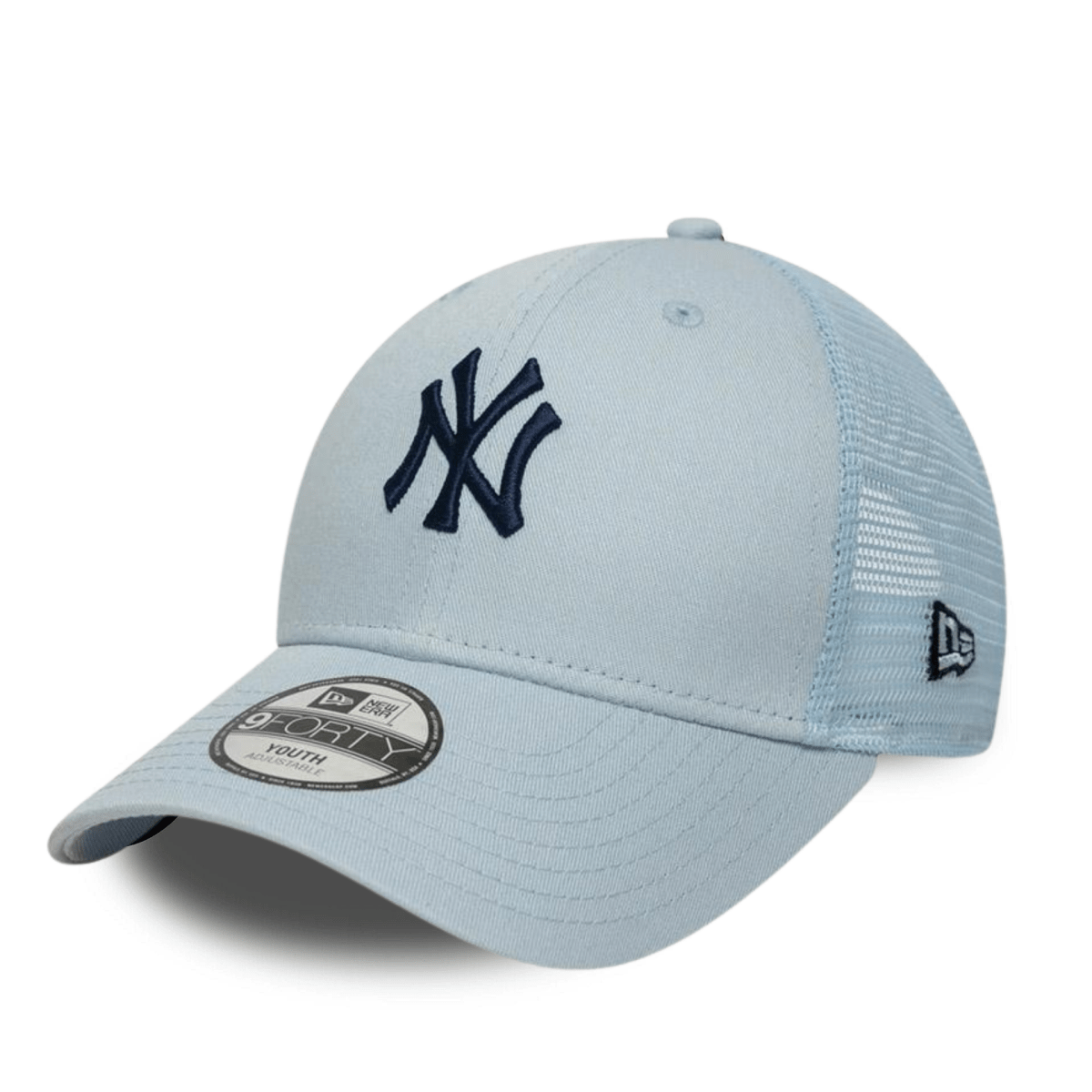 New York Yankees Kids All Blue 9Forty Trucker Cap